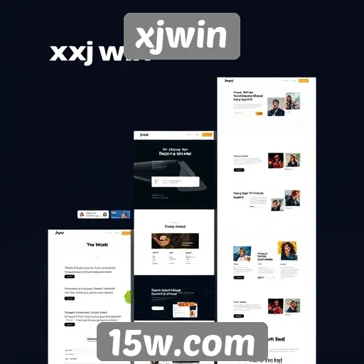 A evolução do design do site xjwin ao longo do tempo